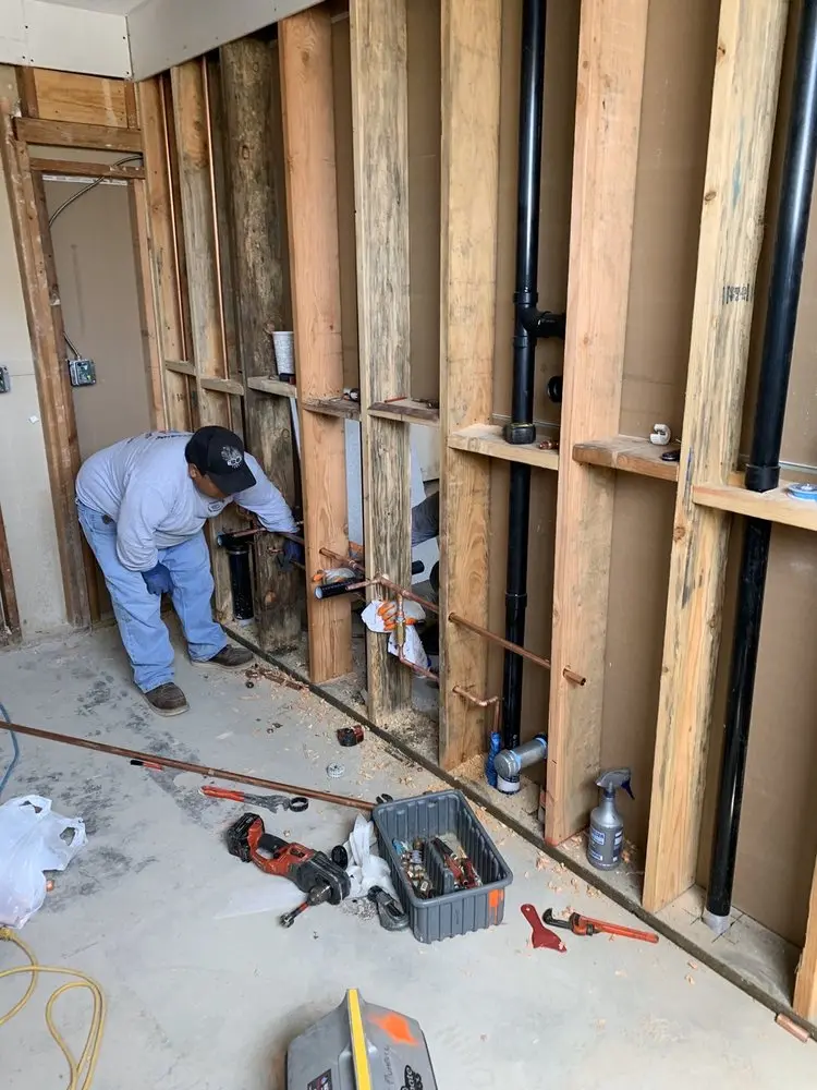 Commercial rough-in plumbing for Water Heater Replacement in Carrs Hill
